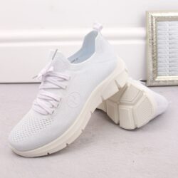 Buty sportowe damskie białe Potocki BK01303