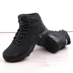 Wodoodporne buty trekkingowe męskie czarne VanHorn SN34061