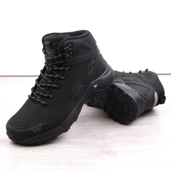 Wodoodporne buty trekkingowe męskie czarne VanHorn SN34061