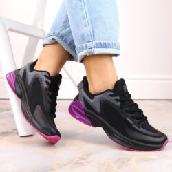 Buty sportowe damskie sneakersy czarne Big Star LL274335