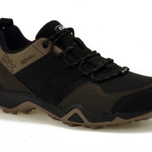 Czarno brązowe męskie buty trekkingowe DK VB17282