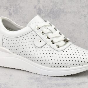 Półbuty Vinceza 79532 białe