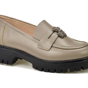 Mokasyny Vinceza 18109 beżowe