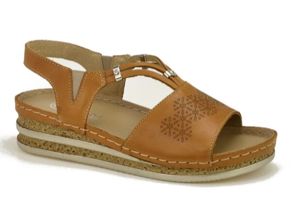 Sandały Helios 125 j. brąz