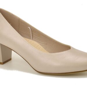 Cieliste czółenka na średnim obcasie Sergio Leone PB177