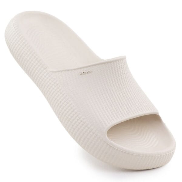 Klapki damskie basenowe plażowe kremowe Zaxy RR285048