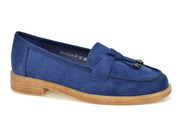 33e8cd427c3d6b33d39802b336c0ed92fd307a12 Mokasyny Vinceza 58234 niebieski zamsz