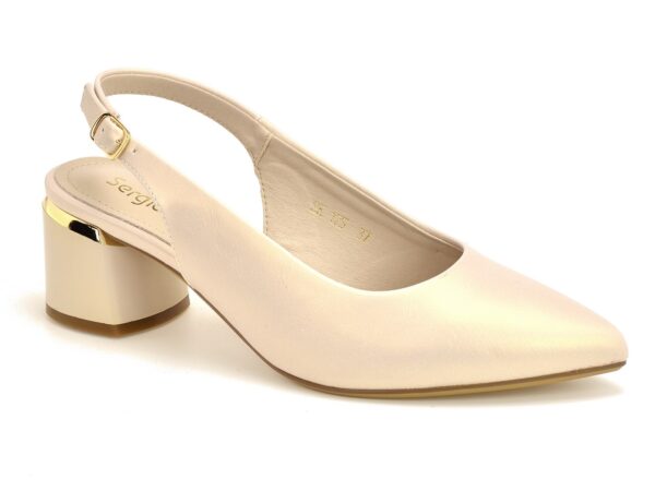 Sandały Sergio Leone SK175 beż perła