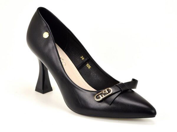 Czółenka Vinceza 62105 czarny