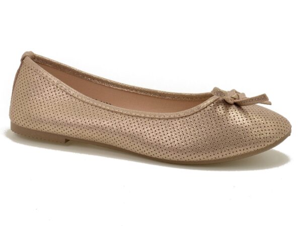 Różowe baleriny damskie Evento 9BL02-1136