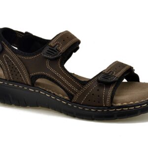 Brązowe skórzane sandały męskie McKeylor 95320