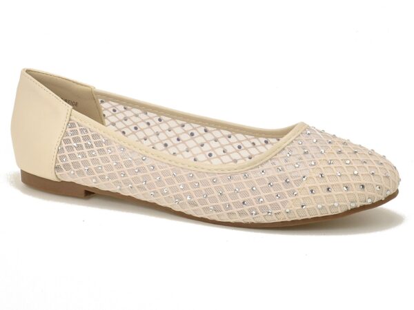 Beżowe damskie baleriny Goodin GD-FL897