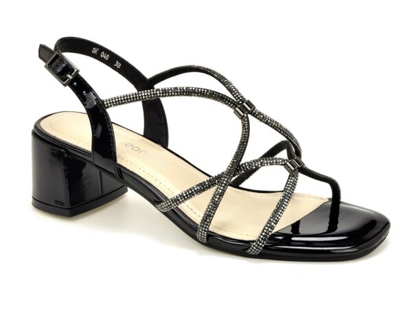 Sandały Sergio Leone SK048 czarne