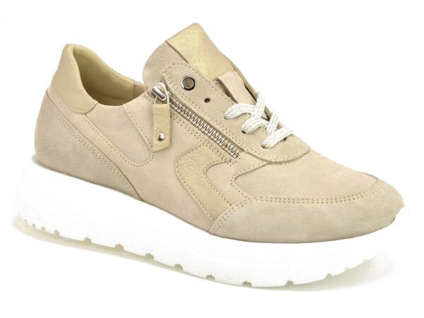 Beżowe Półbuty Kampa N819 beż 916/910