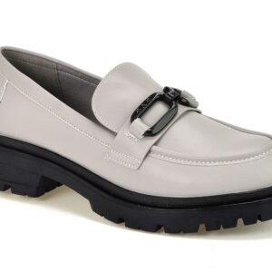 Mokasyny Vinceza 66616 szare