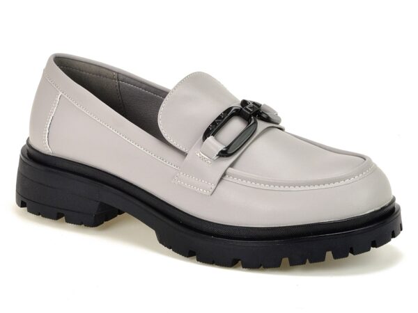 Mokasyny Vinceza 66616 szare