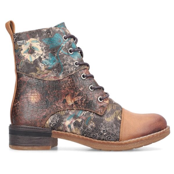 Trzewiki damskie botki ocieplane wodoodporne Rieker 94611-90