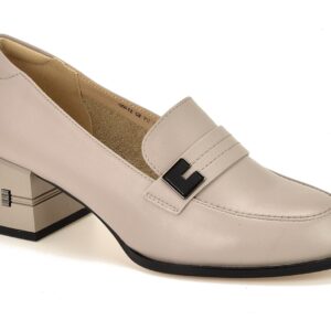 Mokasyny Vinceza 66612 szare lico