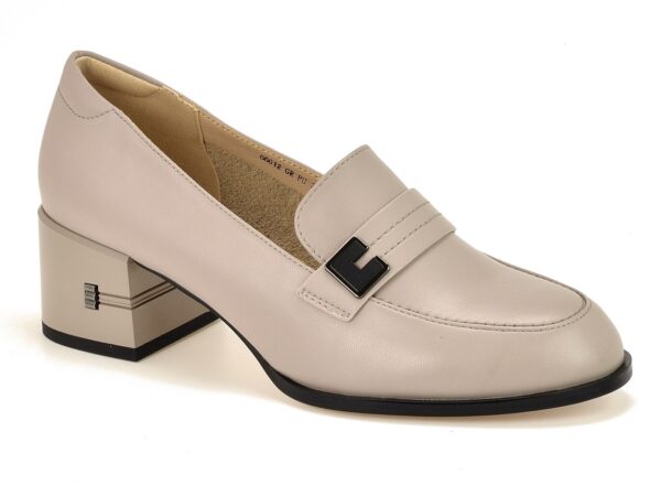 6216f781e0a96f766fdc75c45852439e2735e5c1 Mokasyny Vinceza 66612 szare lico