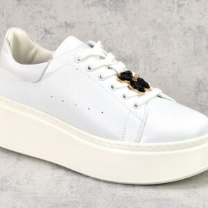 Półbuty Vinceza 66641 białe