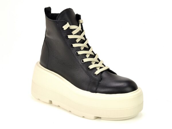 Czarne Sneakersy Kampa N1003 czarne 417