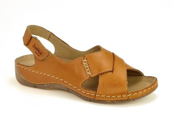 Sandały Helios 229-1 j. brąz