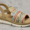 Kolorowe sandały damskie Evento 35-8828