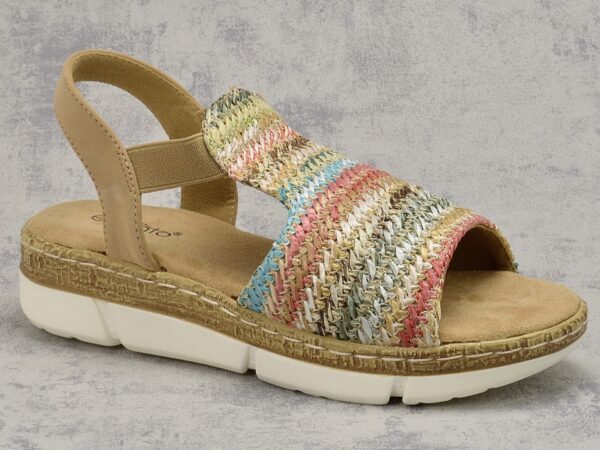 Kolorowe sandały damskie Evento 35-8828