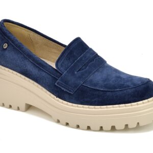 Mokasyny Filippo DP6124/24 niebieskie