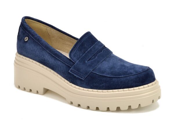 Mokasyny Filippo DP6124/24 niebieskie