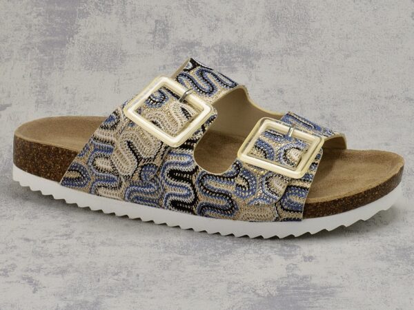 Beżowe klapki damskie S.Barski RB51-006