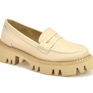 Beżowe Mokasyny Filippo DP6088/24 beż