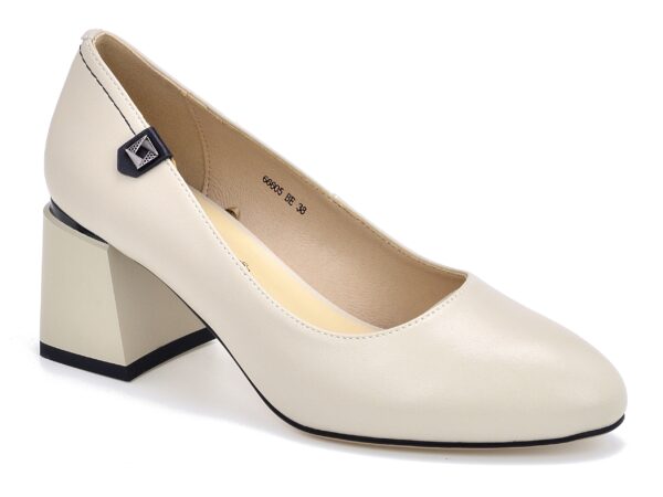 Czółenka Vinceza 66605 beż