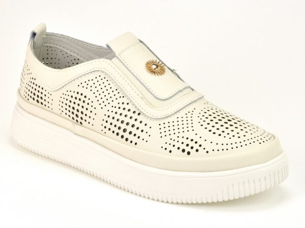 Półbuty Sergio Leone SP019 beżowy