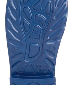 Niebieskie kalosze damskie z ocieplaczem Luna A