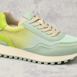 Zielone skórzane półbuty Vinceza 66775