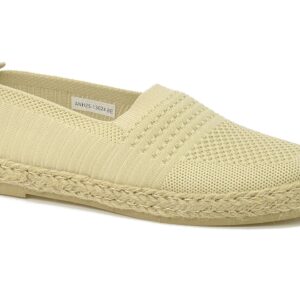 Beżowe espadryle damskie Vinceza 13624