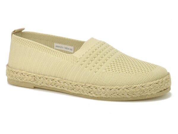 Beżowe espadryle damskie Vinceza 13624