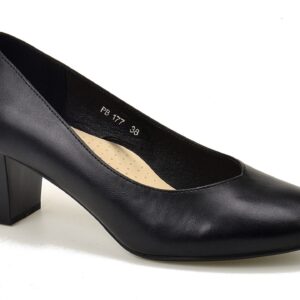 Czółenka Sergio Leone PB177 czarne pu