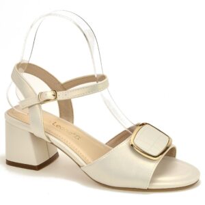 Sandały Sergio Leone SK892 perłowe