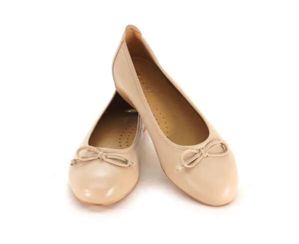 BALERINY DAMSKIE NES-23433-BEŻ