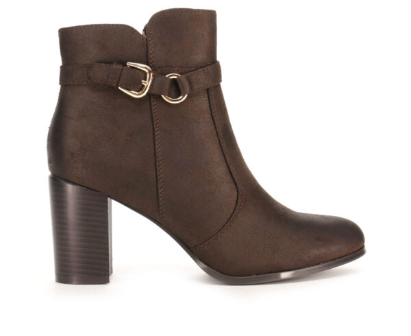 BOTKI DAMSKIE SER BT324 BRĄZ