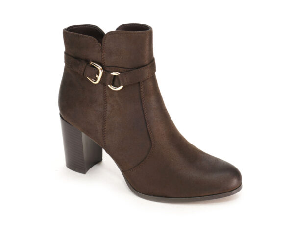 BOTKI DAMSKIE SER BT324 BRĄZ