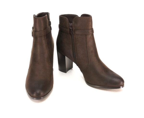 BOTKI DAMSKIE SER BT324 BRĄZ