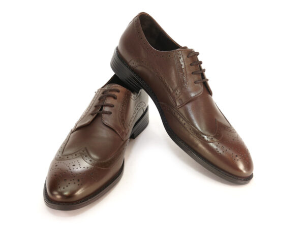 PÓŁBUTY WIZYTOWE TS 1722 BRĄZ