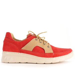 PÓŁBUTY DAMSKIE WAS 0578 CZER