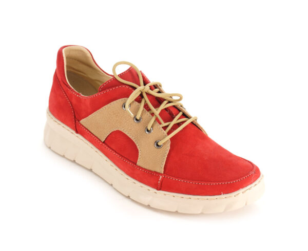 PÓŁBUTY DAMSKIE WAS 0578 CZER