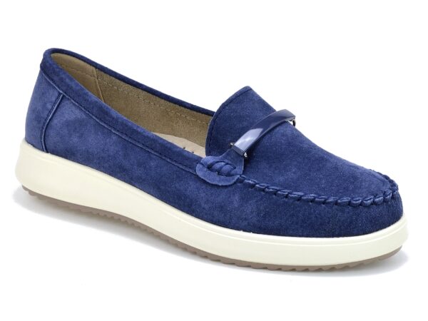 Mokasyny Vinceza 7880 granatowe