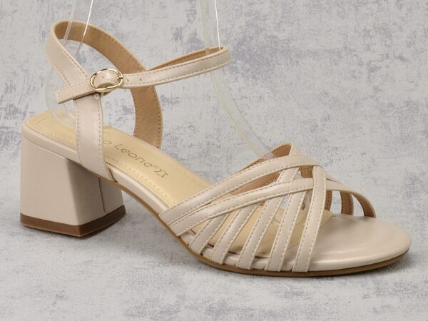 cead673aa8b0a6f61573a173dbdbfc9e282d3137 Cieliste sandały damskie Sergio Leone SK893