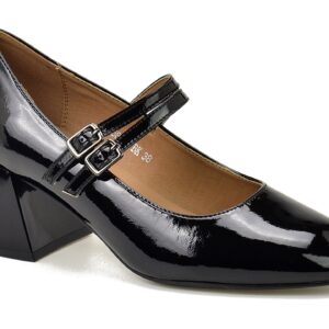 Czółenka Vinceza 58480 czarny lakier